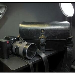 AUTHENTIC ONA Bowery Italian Leather Black Camera Bag